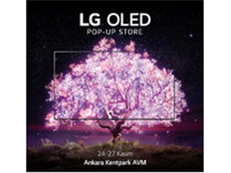 LG OLED Pop-Up Store 24-27 Kasım’da Ankara Kentpark AVM’de 