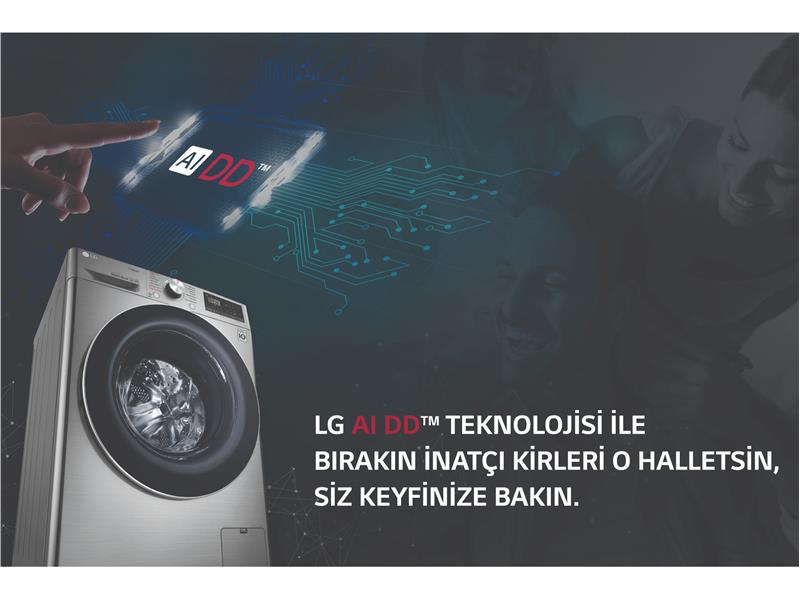 LG Çamaşır Makineleri Daha Fazlasını Sunuyor