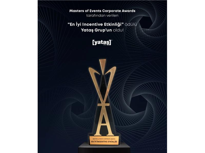 Masters of Events Corporate Awards’ten Yataş Grup’a Büyük Ödül